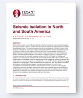 Seismic Isolation in North & South America - Download Link