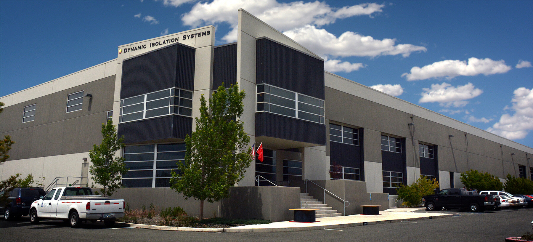 Dynamic Isolation Systems plant in Reno, Nevada